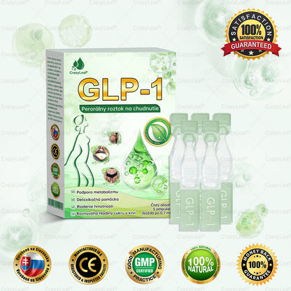💙💙CrazyLeaf® 🫧Meglutide GLP-1 Aktivujúci Orálny Roztok 🫧 Obezita, kardiovaskulárne ochorenia, cukrovka, spánkové apnoe, problémy s kĺbmi a ďalšie