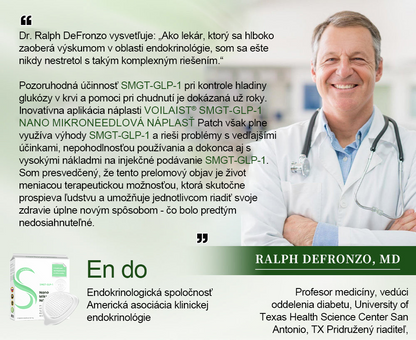 🍏🍏Voilaist® SMGT-GLP-1 Nano Mikroneedlová Náplasť (Bezbolestné, dlhotrvajúce, rieši cukrovku, obezitu a kardiovaskulárne ochorenia)