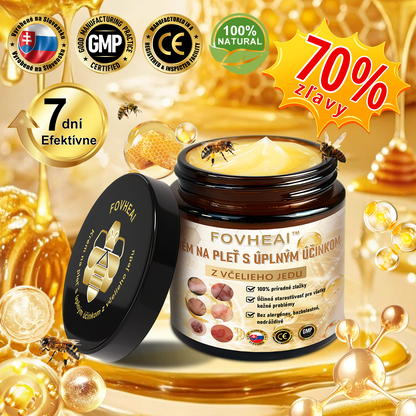 🐝🐝FOVHEAl™ Krém na pleť s úplným účinkom z včelieho jedu - 🧑‍⚕️Odporúčané dermatológmi - Vhodné pre všetky vekové kategórie - 50ml